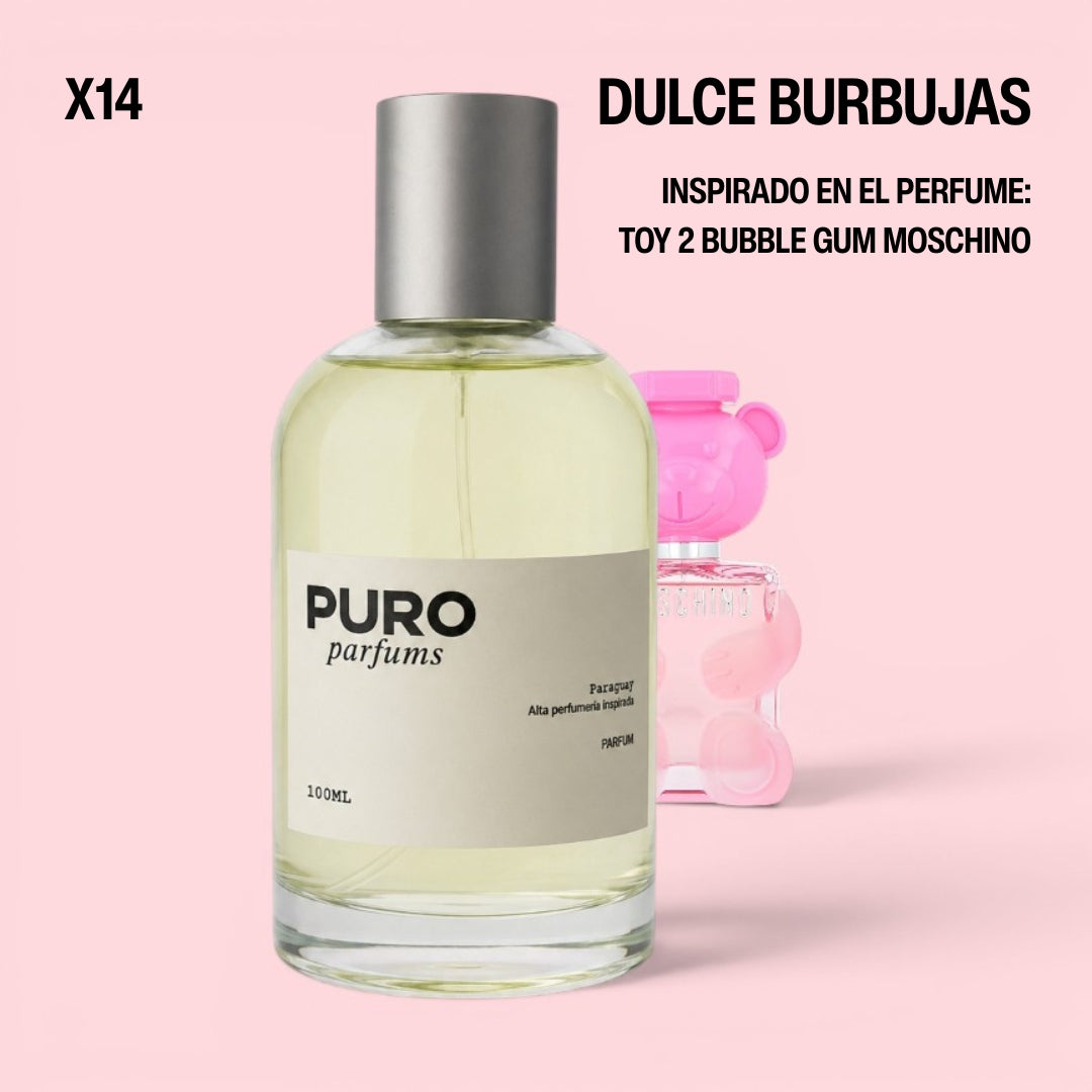 Dulce Burbujas - INSPIRADO EN TOY 2 BUBBLE GUM MOSCHINO