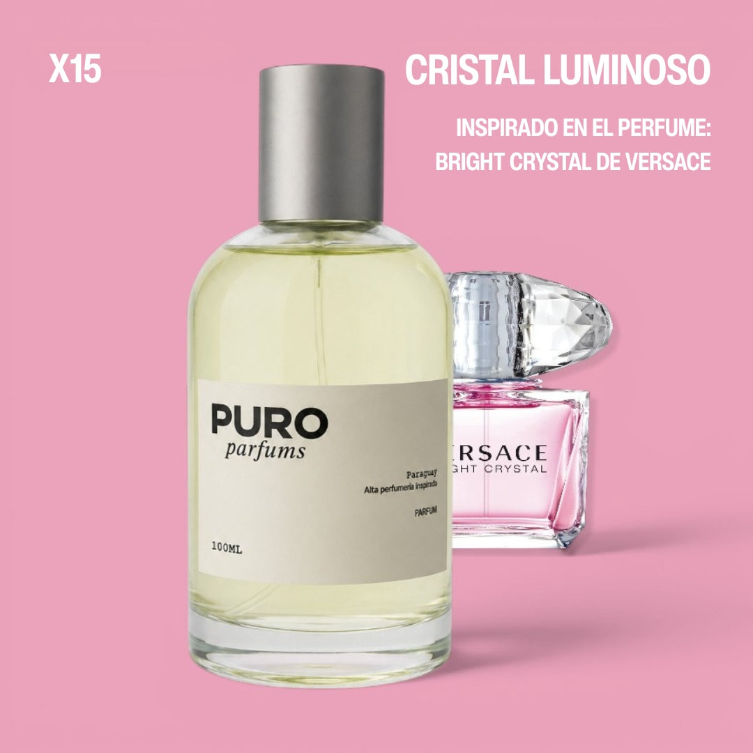 Cristal Luminoso - INSPIRADO EN BRIGHT CRYSTAL DE VERSACE