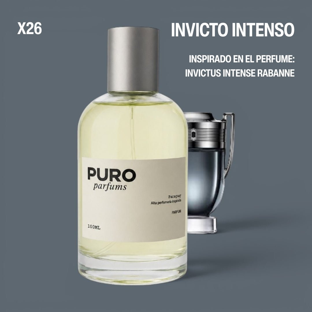 Invicto Intenso - INSPIRADO EN PACO RABANNE INVICTUS INTENSE
