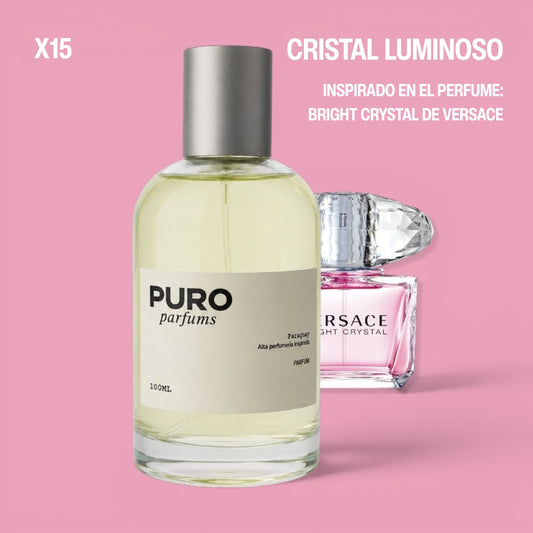 Cristal Luminoso - INSPIRADO EN BRIGHT CRYSTAL DE VERSACE