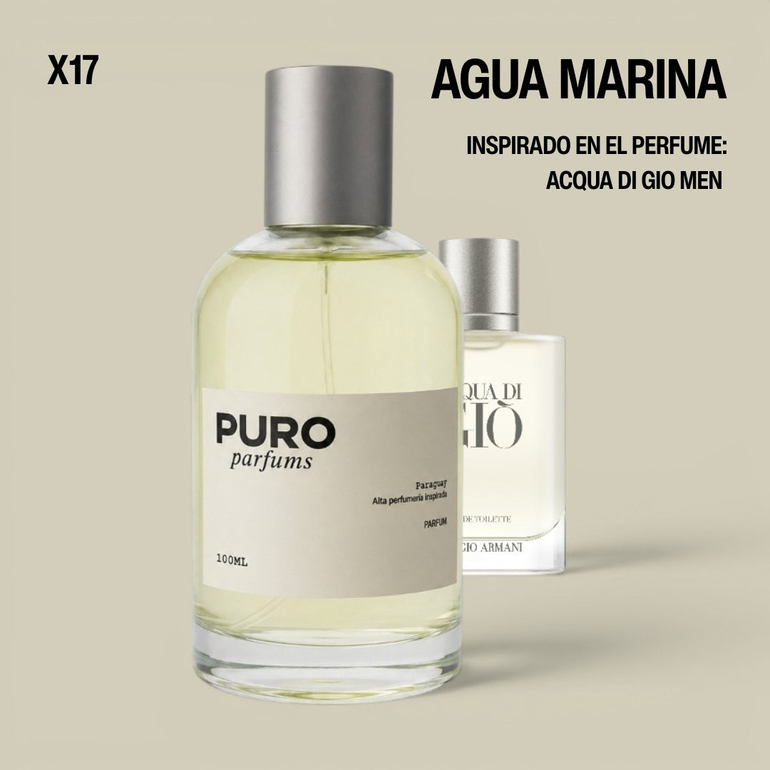 Agua Marina - INSPIRADO EN ACQUA DI GIO MEN GIORGIO ARMANI