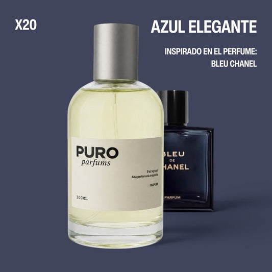 Azul Elegante - INSPIRADO EN BLEU CHANEL