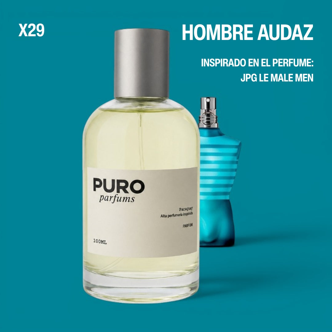 Hombre Audaz  - INSPIRADO EN JEAN PAUL GAULTIER LE MALE MEN