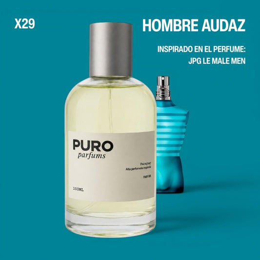 Hombre Audaz  - INSPIRADO EN JEAN PAUL GAULTIER LE MALE MEN