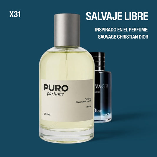 Salvaje Libre - INSPIRADO EN CHRISTIAN DIOR SAUVAGE