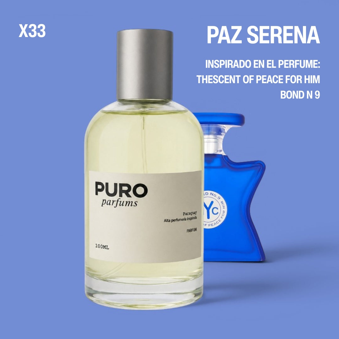Paz Serena - INSPIRADO EN BOND N 9 THESCENT OF PEACE FOR HIM