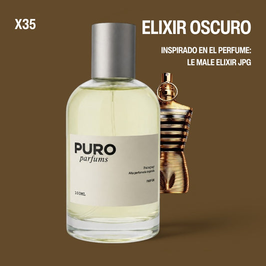 Elixir Oscuro - INSPIRADO EN JEAN PAUL GAULTIER LE MALE ELIXIR