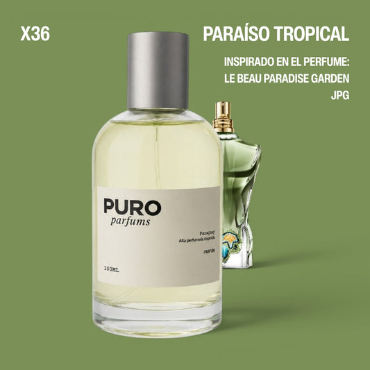 Paraíso Tropical - INSPIRADO EN JEAN PAUL GAULTIER LE BEAU PARADISE GARDEN