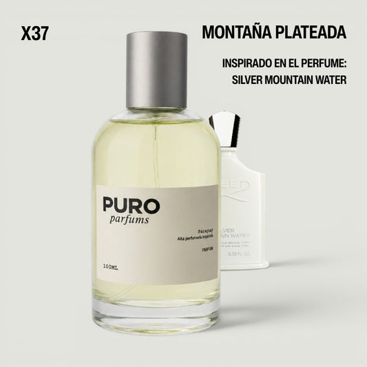 Montaña Plateada - INSPIRADO EN SILVER MOUNTAIN WATER