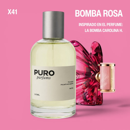 Bomba Rosa - INSPIRADO EN LA BOMBA CAROLINA HERRERA