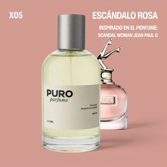 Escándalo Rosa - INSPIRADO EN SCANDAL WOMAN JEAN PAUL GAULTIER