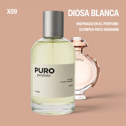 Diosa Blanca - INSPIRADO EN OLYMPEA PACO RABANNE