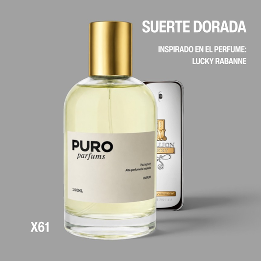 Suerte Dorada - INSPIRADO EN PACO RABANNE 1 MILLION LUCKY