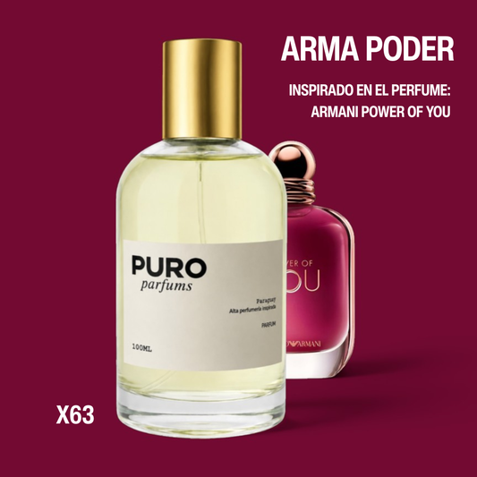 Arma Poder - INSPIRADO EN GIORGIO ARMANI POWER OF YOU