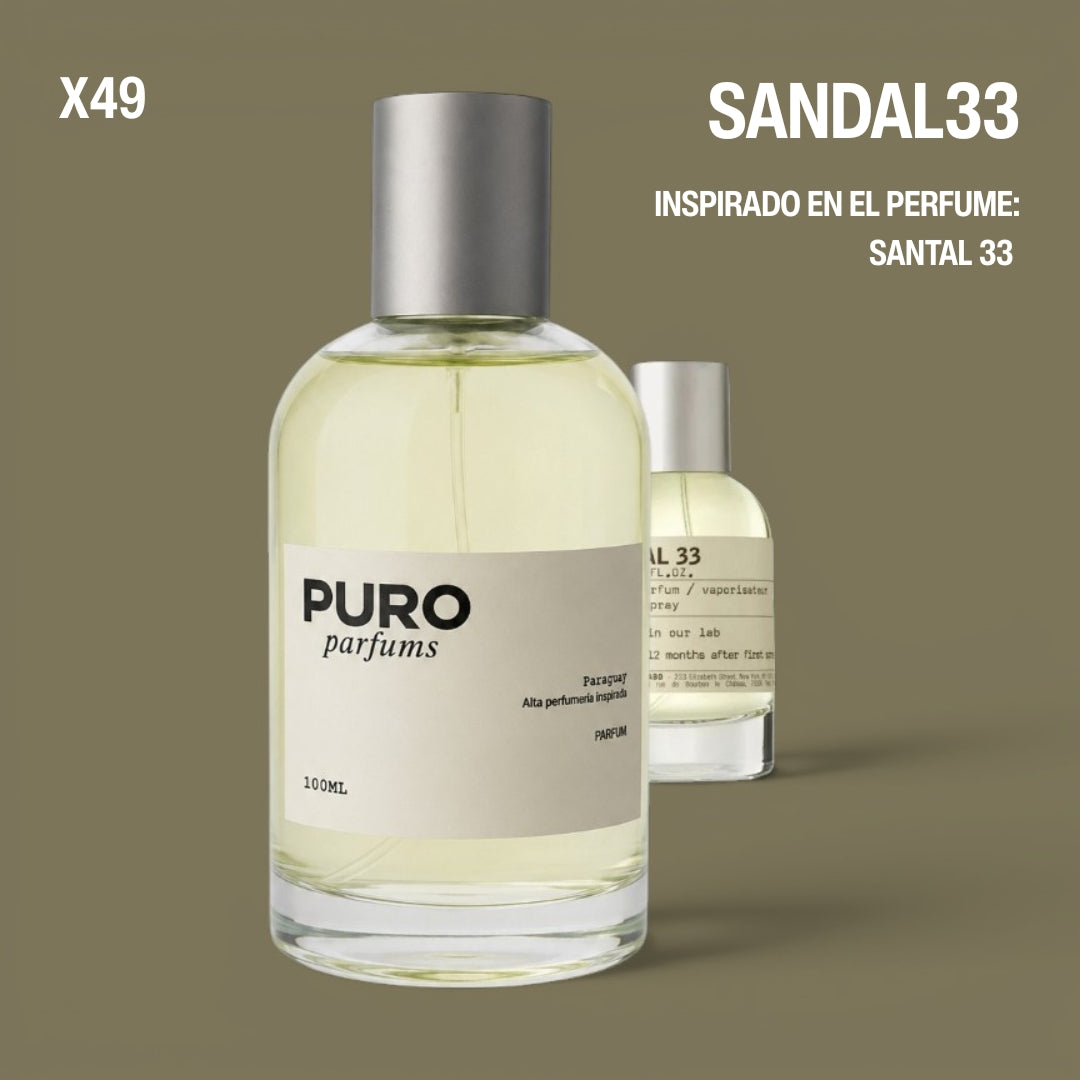 SANDAL33 - INSPIRADO EN SANTAL 33